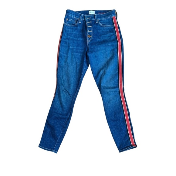 Alice + Olivia Good High-rise Exposed-button fly Skinny Jeans In Glow Up Sz 26 - Picture 2 of 12